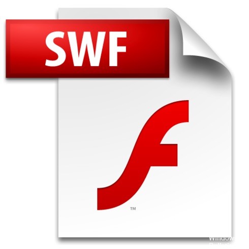 Flash animation swf file