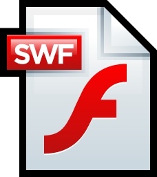 Flash animation swf file